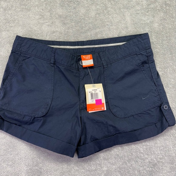 Nike Pants - Nike Athletic‎ Dept. Women's Shorts Size 10 Dark Blue Casual Everyday